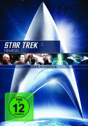 Star Trek: Nemesis - German Movie Cover (thumbnail)