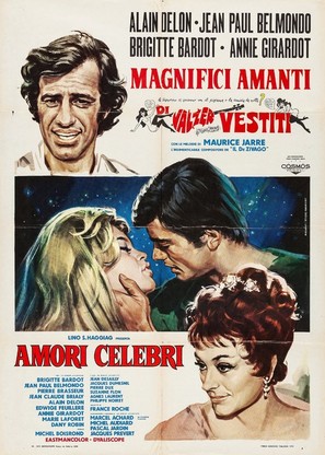 Amours c&eacute;l&egrave;bres - Italian Movie Poster (thumbnail)