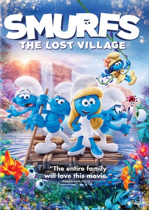 Smurfs: The Lost Village - DVD movie cover (thumbnail)