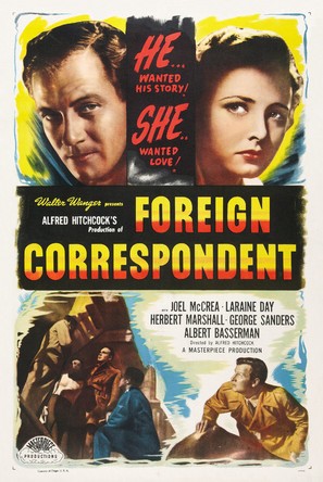 Foreign Correspondent - Re-release movie poster (thumbnail)
