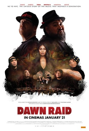 Dawn Raid - New Zealand Movie Poster (thumbnail)