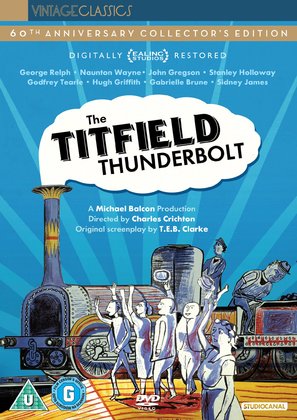 The Titfield Thunderbolt - British DVD movie cover (thumbnail)