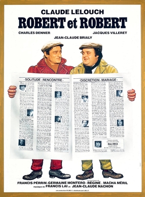 Robert et Robert - French Movie Poster (thumbnail)