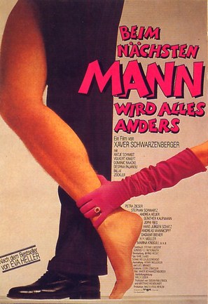 Beim n&auml;chsten Mann wird alles anders - German Movie Poster (thumbnail)