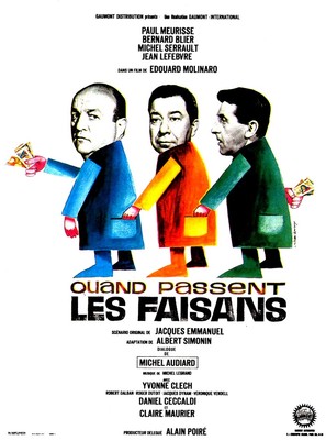 Quand passent les faisans - French Movie Poster (thumbnail)