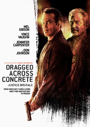 Dragged Across Concrete - Canadian DVD movie cover (thumbnail)