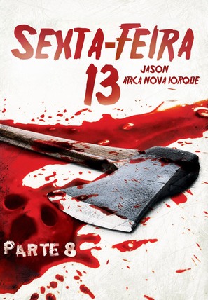Friday the 13th Part VIII: Jason Takes Manhattan - Brazilian DVD movie cover (thumbnail)
