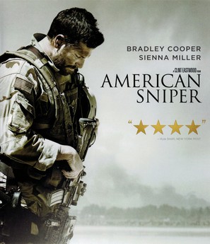 American Sniper - Blu-Ray movie cover (thumbnail)