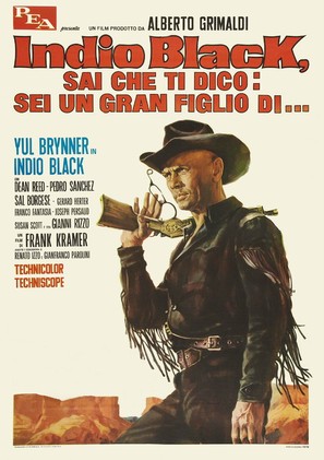 Indio Black, sai che ti dico: Sei un gran figlio di... - Italian Movie Poster (thumbnail)