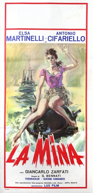 La mina - Italian Movie Poster (thumbnail)
