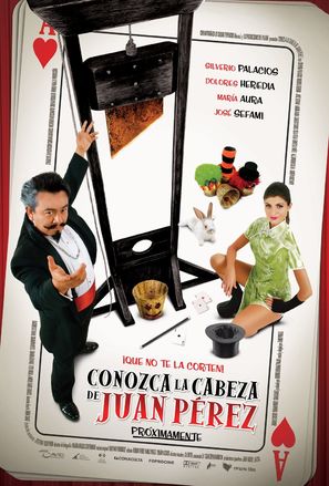 Conozca la cabeza de Juan P&eacute;rez - Mexican Movie Poster (thumbnail)
