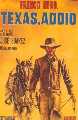 Texas, addio - Italian Movie Poster (thumbnail)
