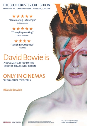 David Bowie Is Happening Now - British Movie Poster (thumbnail)