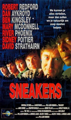 Sneakers - Dutch VHS movie cover (thumbnail)