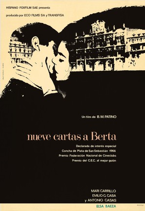 Nueve cartas a Berta - Spanish Movie Poster (thumbnail)