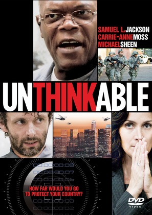 Unthinkable - DVD movie cover (thumbnail)