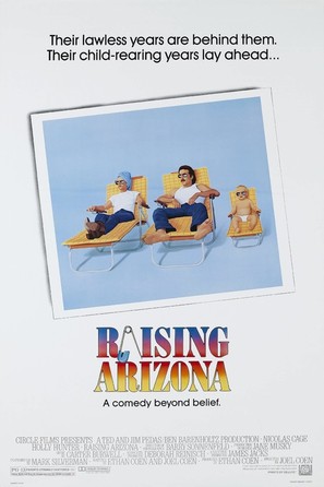 Raising Arizona - Movie Poster (thumbnail)