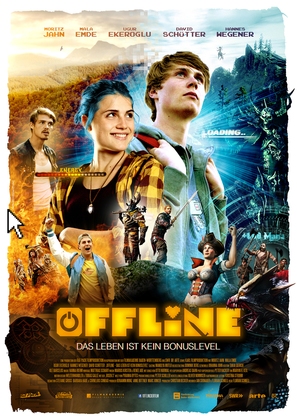 Offline - Das Leben ist kein Bonuslevel - German Movie Poster (thumbnail)