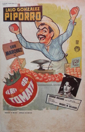 El rey del tomate - Mexican Movie Poster (thumbnail)