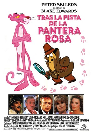 Trail of the Pink Panther - Spanish Movie Poster (thumbnail)