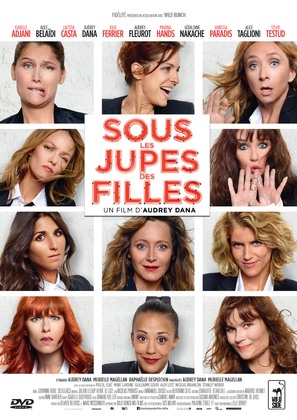 Sous les jupes des filles - French DVD movie cover (thumbnail)