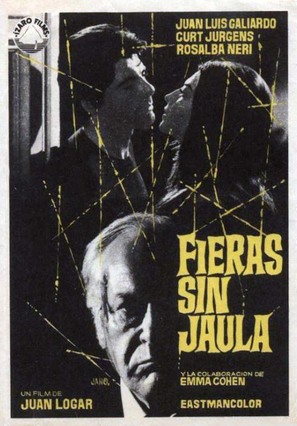 Fieras sin jaula - Spanish Movie Poster (thumbnail)