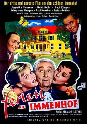 Ferien auf Immenhof - German Movie Poster (thumbnail)