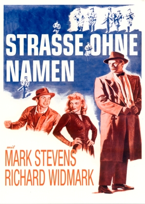 The Street with No Name - German Movie Poster (thumbnail)