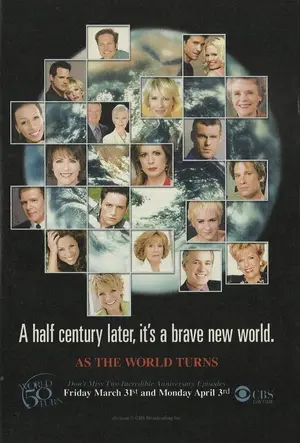 "As the World Turns" Poster