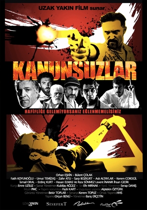 Kanunsuzlar - Turkish Movie Poster (thumbnail)