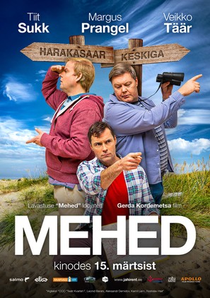 Mehed - Estonian Movie Poster (thumbnail)