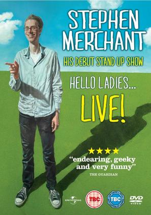 Stephen Merchant: Hello Ladies... Live! - British DVD movie cover (thumbnail)