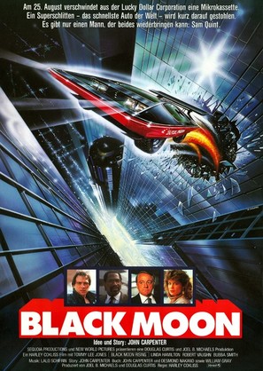 Black Moon Rising - German Movie Poster (thumbnail)