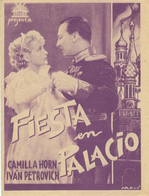 Der letzte Walzer - Spanish Movie Poster (thumbnail)