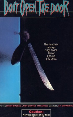 Don&#039;t Open the Door! - VHS movie cover (thumbnail)