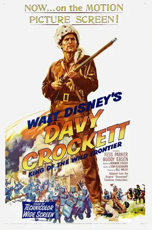 Davy Crockett, King of the Wild Frontier Poster