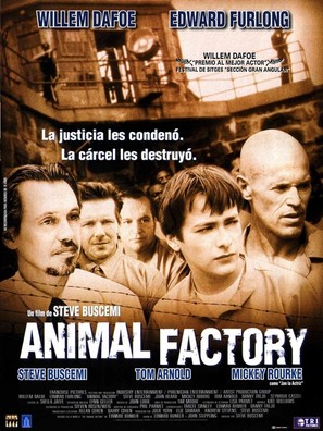 Animal Factory - Spanish Movie Poster (thumbnail)