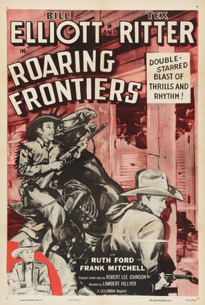 Roaring Frontiers - Re-release movie poster (thumbnail)