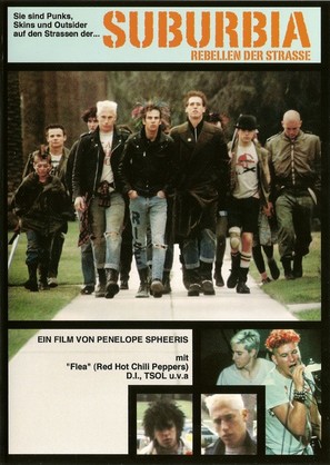 Suburbia - German Movie Poster (thumbnail)
