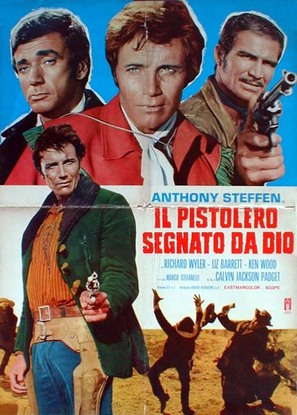 Il pistolero segnato da Dio - Italian Movie Poster (thumbnail)