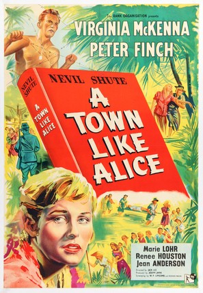 A Town Like Alice - British Movie Poster (thumbnail)