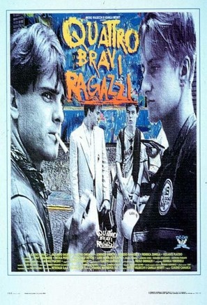 Quattro bravi ragazzi - Italian Movie Poster (thumbnail)