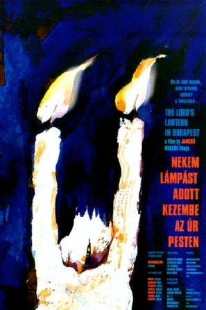 Nekem l&aacute;mp&aacute;st adott kezembe az &Uacute;r, Pesten - Hungarian Movie Poster (thumbnail)