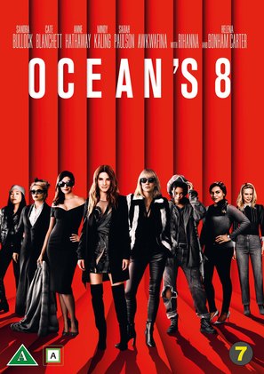 Ocean&#039;s 8 - Danish DVD movie cover (thumbnail)