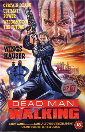 Dead Man Walking - British VHS movie cover (thumbnail)