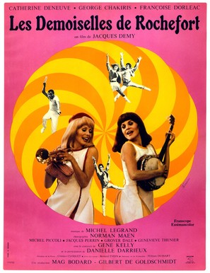 Les demoiselles de Rochefort - French Movie Poster (thumbnail)