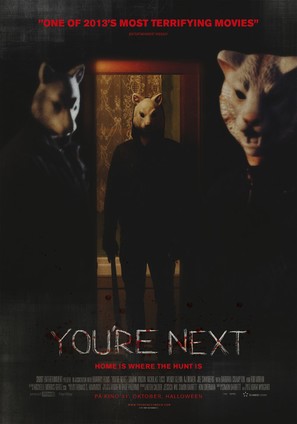 You&#039;re Next - Norwegian Movie Poster (thumbnail)