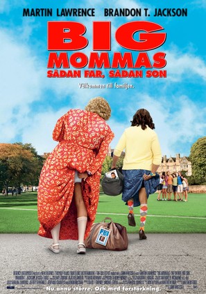 Big Mommas: Like Father, Like Son - Swedish Movie Poster (thumbnail)