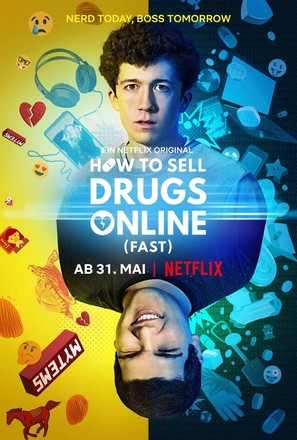 &quot;How to Sell Drugs Online: Fast&quot; - German Movie Poster (thumbnail)