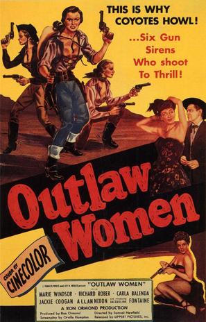 Outlaw Women - Movie Poster (thumbnail)